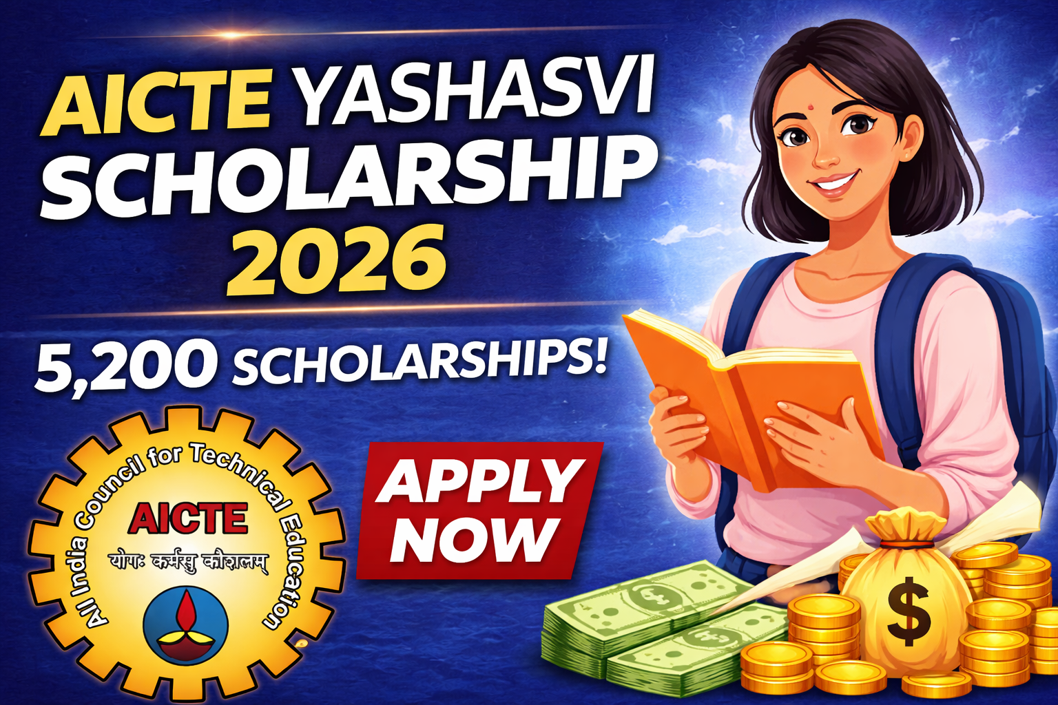 AICTE Yashasvi Scholarship